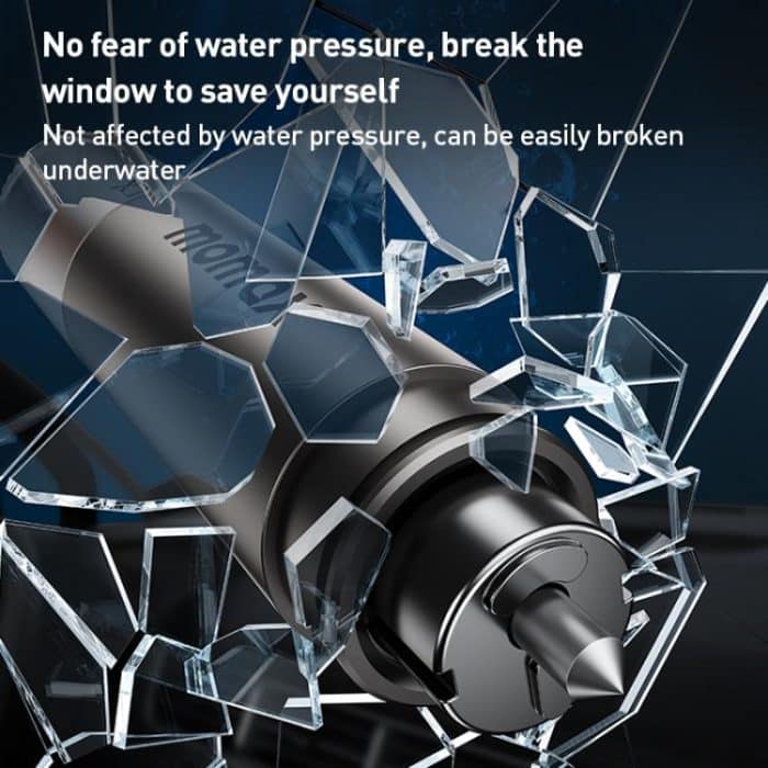 MOMAX CR11E 1-Move Portable 2 in 1 Car Seat Belt Cutter Emergency Safety Hammer – Bild 4