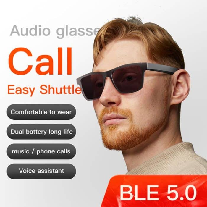 E10 Smart Audio Bluetooth Glasses, Style: Button Style, Button Style – Bild 2