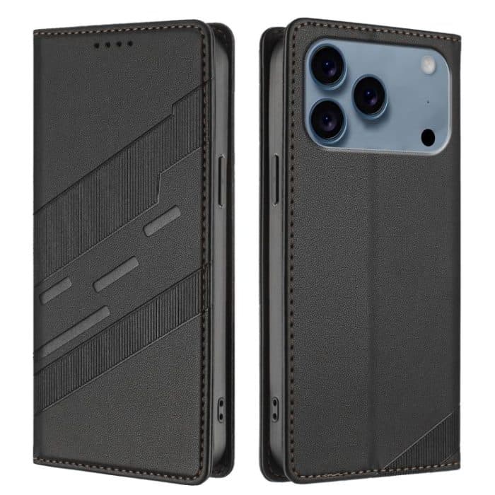 Embossed Multi-functional Wallet Retro Leather Phone Case, For iPhone 17 Pro Max, For iPhone 17 Pro, For iPhone 17 – Bild 2