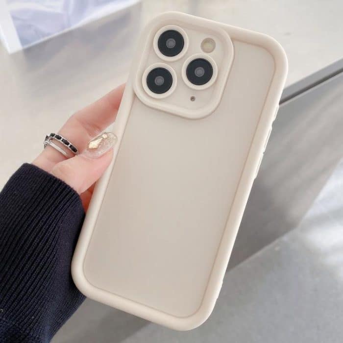 Shockproof Frame Frosted Precise Hole TPU Phone Case, For iPhone 15, For iPhone 14 Plus, For iPhone 14 – Bild 1