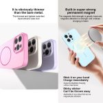 Thin Circle MagSafe Fine Hole Liquid Silicone Phone Case, For iPhone 16, For iPhone 15 Pro Max – Bild 5
