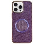 Electroplating PC Glitter Grain MagSafe Phone Case, For iPhone 16e, For iPhone 16 Pro Max, For iPhone 16 Pro, For iPhone 16 Plus