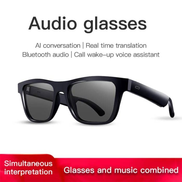 E10 Pro Smart Audio Bluetooth Glasses, Style: AI Translation, AI Translation – Bild 3