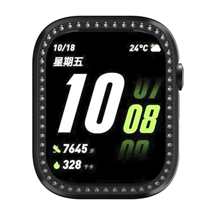 Single Row Diamond Half Coverage PC Hollow Watch Case, For Huawei Watch D2 – Bild 5