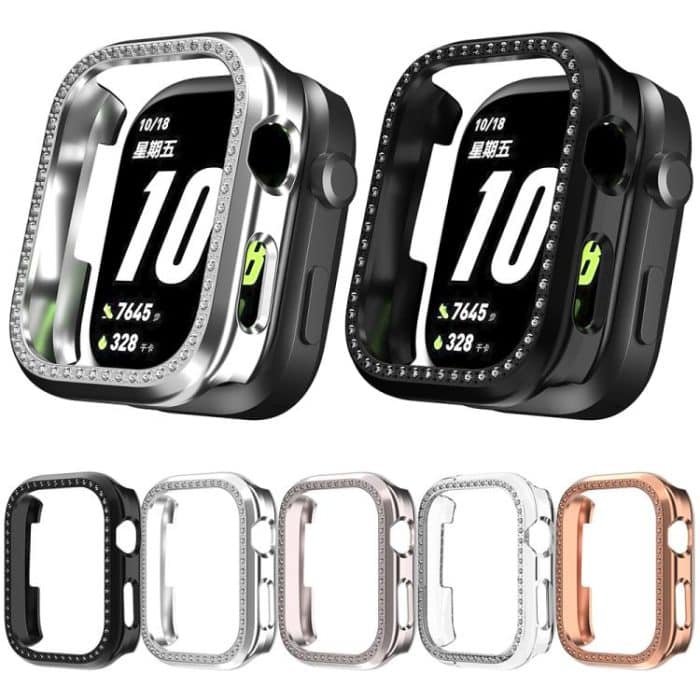 Single Row Diamond Half Coverage PC Hollow Watch Case, For Huawei Watch D2 – Bild 2