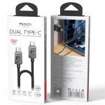 Yesido CA196 60W 3A USB-C / Type-C to Type-C Zinc Alloy Data Cable – Bild 12