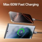 Yesido CA196 60W 3A USB-C / Type-C to Type-C Zinc Alloy Data Cable – Bild 4