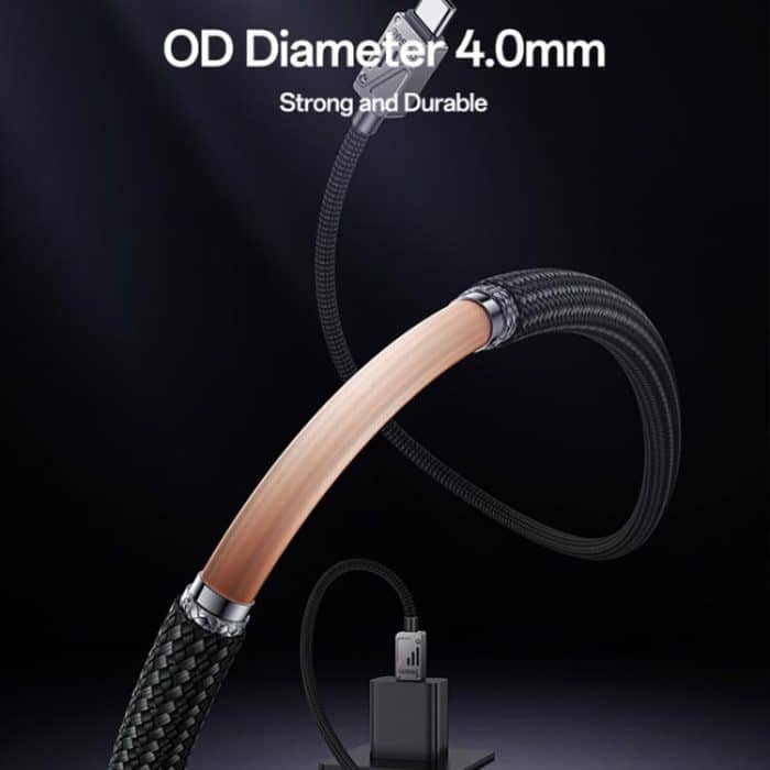 Yesido CA196 60W 3A USB-C / Type-C to Type-C Zinc Alloy Data Cable – Bild 7