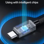 Yesido CA196 60W 3A USB-C / Type-C to Type-C Zinc Alloy Data Cable – Bild 8