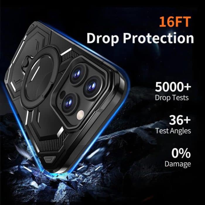 Cooling MagSafe Holder Phone Case, For iPhone 16 Plus, For iPhone 16, For iPhone 15 Pro Max – Bild 4