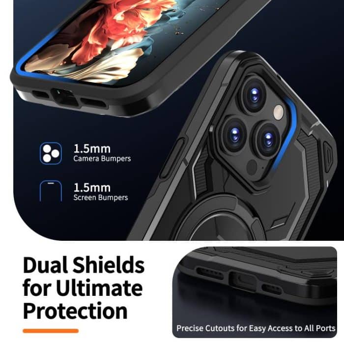 Cooling MagSafe Holder Phone Case, For iPhone 16 Plus, For iPhone 16, For iPhone 15 Pro Max – Bild 7