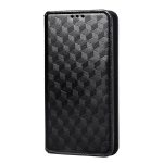 Cubic Grid Texture Flip Leather Phone Case, For iPhone 16, For iPhone 15 Pro Max, For iPhone 15 Pro, For iPhone 15 Plus – Bild 2