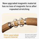 Momax Mag.Link Magnetic 100W USB-C / Type-C to USB-C / Type-C Data Cable – Bild 5