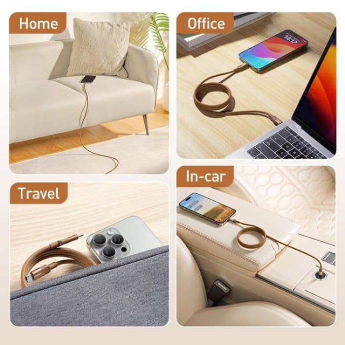 Momax Mag.Link Magnetic 100W USB-C / Type-C to USB-C / Type-C Data Cable – Bild 8