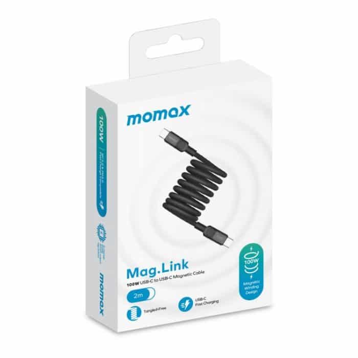 Momax Mag.Link Magnetic 100W USB-C / Type-C to USB-C / Type-C Data Cable – Bild 10