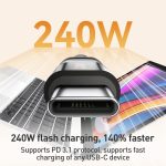 Momax Mag.Link Magnetic 240W USB-C / Type-C to USB-C / Type-C Data Cable – Bild 3