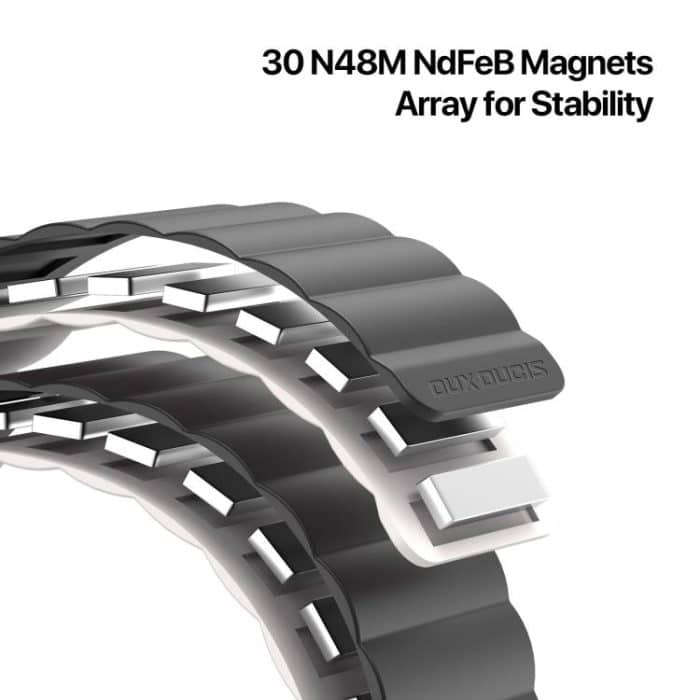 DUX DUCIS SD Series Double-Sided Blind Insert Silicone Magnetic Watch Strap, For Apple Watch 46mm / 49mm / 45mm / 44mm, For Apple Watch 42mm / 41mm / 40mm / 38mm – Bild 7