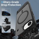 Frosted Holder PC Hybrid TPU MagSafe Phone Case, For iPhone 16e, For iPhone 16 Pro Max, For iPhone 16 Pro, For iPhone 16 Plus – Bild 2