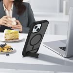 Frosted Holder PC Hybrid TPU MagSafe Phone Case, For iPhone 16, For iPhone 15 Pro Max, For iPhone 15 Pro, For iPhone 15 Plus – Bild 7