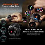 AK82 BT Call Smart Watch, Support Blood Oxygen / Blood Pressure / Heart Rate / Sports Health Monitoring Fitness Tracker – Bild 4