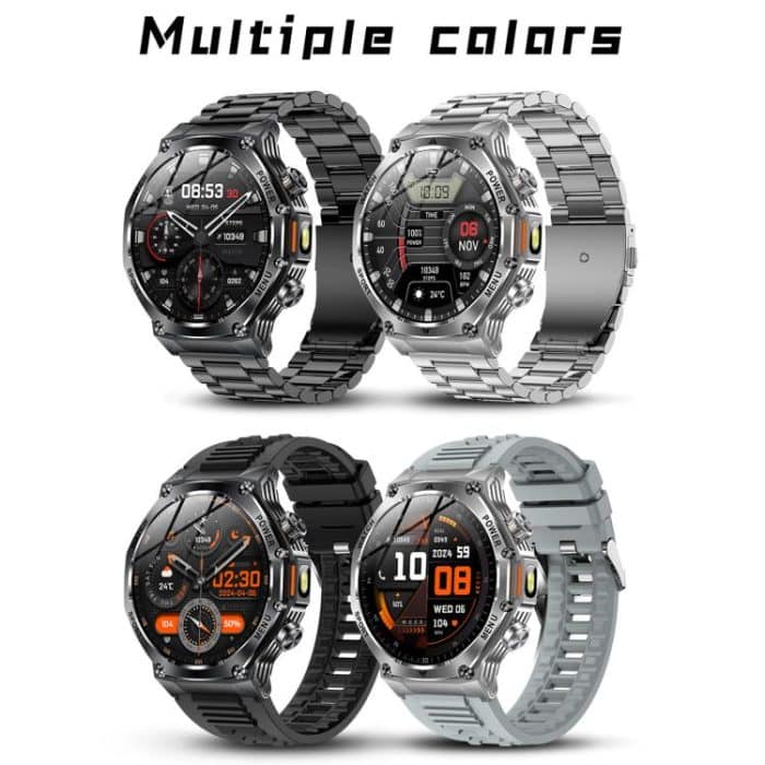 AK82 BT Call Smart Watch, Support Blood Oxygen / Blood Pressure / Heart Rate / Sports Health Monitoring Fitness Tracker – Bild 9