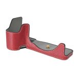 Litchi Texture PU Leather Camera Half Case Base, For Sony ILCE-6700 / A6700, For Sony ILCE-6400 / A6300 / A6200 – Bild 2