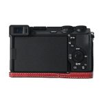Litchi Texture PU Leather Camera Half Case Base, For Sony ILCE-6700 / A6700, For Sony ILCE-6400 / A6300 / A6200 – Bild 6