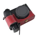 Litchi Texture PU Leather Camera Half Case Base, For Sony ILCE-6700 / A6700, For Sony ILCE-6400 / A6300 / A6200 – Bild 7
