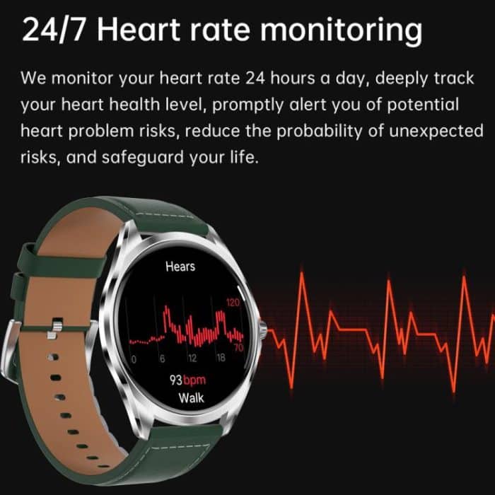 H78 1.43 inch AMOLED Screen Health & Fitness Smart Watch IP67 Waterproof Support BT Call – Bild 11