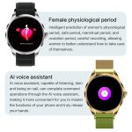 H78 1.43 inch AMOLED Screen Health & Fitness Smart Watch IP67 Waterproof Support BT Call – Bild 16
