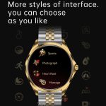 H78 1.43 inch AMOLED Screen Health & Fitness Smart Watch IP67 Waterproof Support BT Call – Bild 5