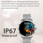 H78 1.43 inch AMOLED Screen Health & Fitness Smart Watch IP67 Waterproof Support BT Call – Bild 9
