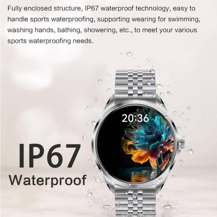 H78 1.43 inch AMOLED Screen Health & Fitness Smart Watch IP67 Waterproof Support BT Call – Bild 9