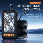P380 8mm Lens Industrial Pipeline Endoscope with 4.3 inch HD Screen, 2m Tube, 5m Tube, 10m Tube – Bild 2