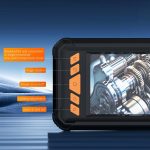 P380 8mm Lens Industrial Pipeline Endoscope with 4.3 inch HD Screen, 2m Tube, 5m Tube, 10m Tube – Bild 3