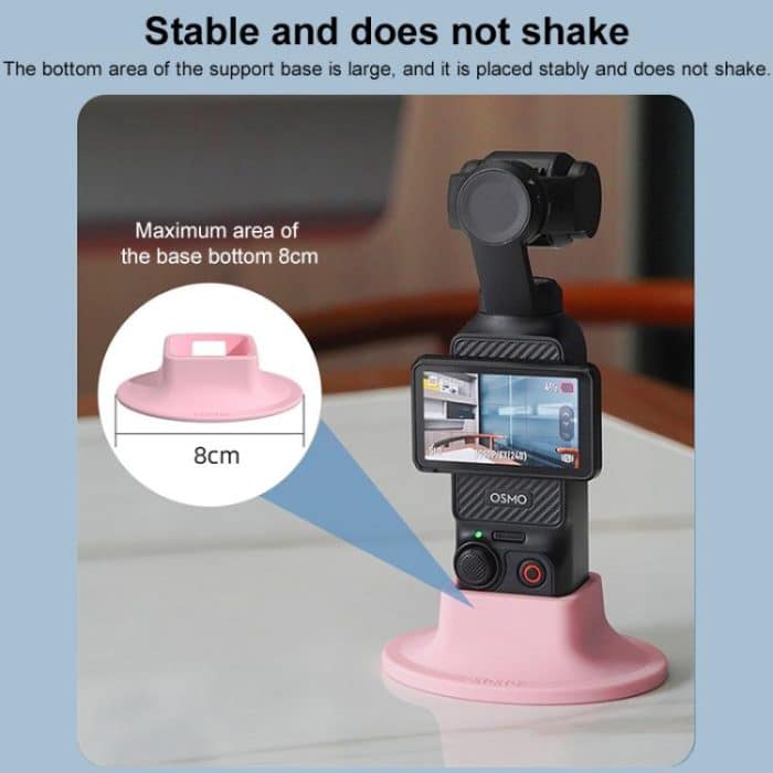 BRDRC Silicone Desktop Base Bracket, For DJI OSMO Pocket 3 – Bild 7