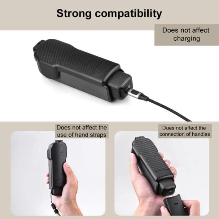 BRDRC Twill-Texturierte ABS-Schutzhülle, For DJI OSMO Pocket 3 – Bild 3