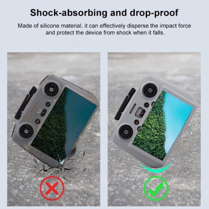BRDRC Remote Control Shockproof Anti-scratch Silicone Case, For DJI RC 2 – Bild 4