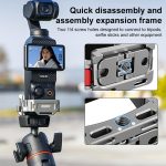 BRDRC Quick Assembly Multi-function Cold Shoe Extension Mount, For DJI Osmo Pocket 3 – Bild 11