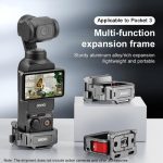 BRDRC Quick Assembly Multi-function Cold Shoe Extension Mount, For DJI Osmo Pocket 3 – Bild 3