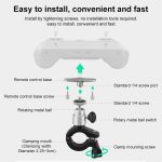 BRDRC Drone Remote Control Adapter Base Bicycle Holder, For DJI RC / RC 2 – Bild 12