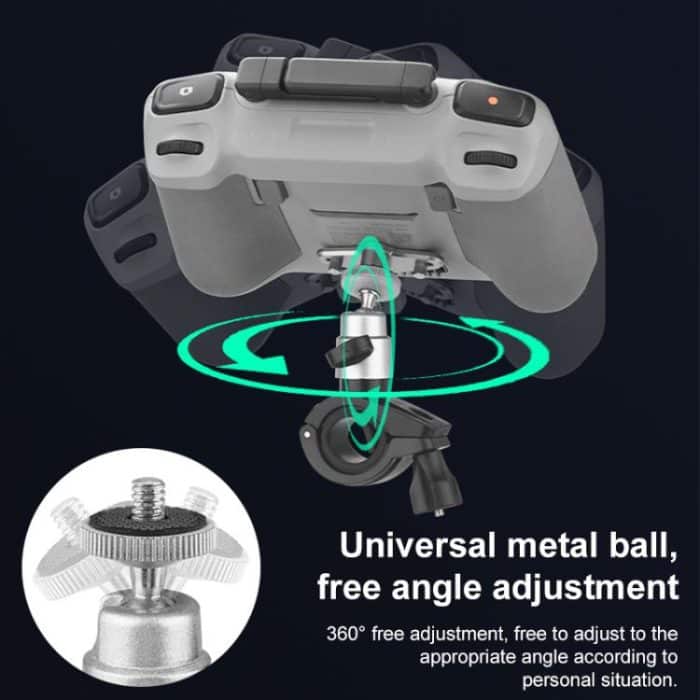 BRDRC Drone Remote Control Adapter Base Bicycle Holder, For DJI RC / RC 2 – Bild 6