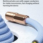 WK WDC-70 65W Type-C to Type-C Phone Lanyard Data Cable, Length: 1.6m – Bild 4