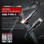 WK WDC-93 65W Typ-C auf Typ-C Silikon-Datenkabel, Länge: 1,2 m – Bild 3