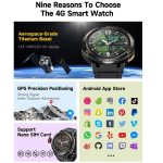 UNIWA DM300 4G Android Watch Phone, 1.43 inc Unisoc SL8541E Quad Core, Support Heart Rate / Blood Oxygen, 2GB+16GB, 4GB+64GB – Bild 4