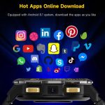 UNIWA DM300 4G Android Watch Phone, 1.43 inc Unisoc SL8541E Quad Core, Support Heart Rate / Blood Oxygen, 2GB+16GB, 4GB+64GB – Bild 7