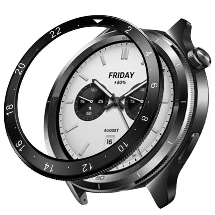 EDA007994401A.jpg Number Dots Smart Watch PC Bezel Ring Frame, For Xiaomi Watch S4 / Watch S3 – Bild 1