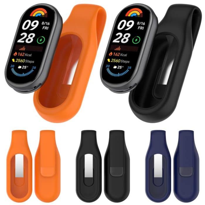 Silicone Watch Clip Smart Watch Protective Case, For Xiaomi Smart Band 10 / 9 / 8 – Bild 2