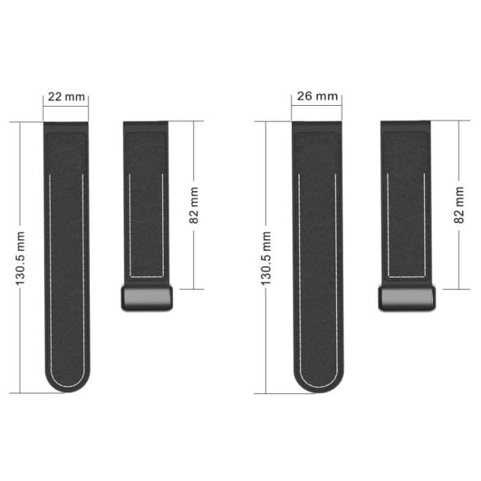 Folding Magnetic Buckle Quick Release Silicone Watch Band, For Garmin 22mm, For Garmin 26mm – Bild 4