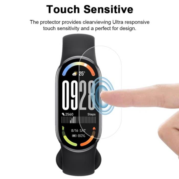 5pcs xDfind Soft Hydrogel Film Full Cover Front Protector, For Xiaomi Smart Band 10, For Xiaomi Redmi Watch 5, For Xiaomi Smart Band 9 Pro, For Xiaomi Redmi Watch 5 Lite, For Xiaomi Redmi Watch 5 Active, For Xiaomi Smart Band 9 NFC... – Bild 5